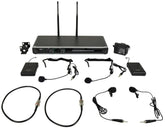 Chord NU20 Dual UHF Beltpack avec tour de cou + micro cravate